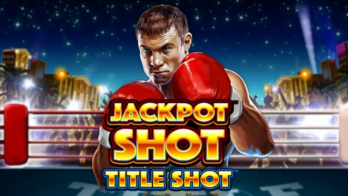Tampilan antarmuka permainan slot Title Shot dengan nuansa modern